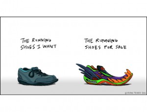 Ryan Terry’s Web Comics! Running Shoes!
