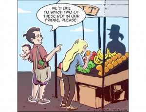 Ryan Terry’s Web Comics! Farmers Market!
