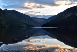 Sunset @ Upper Lake, Glendalough, Ireland