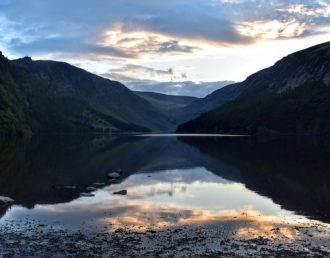 Sunset @ Upper Lake, Glendalough, Ireland