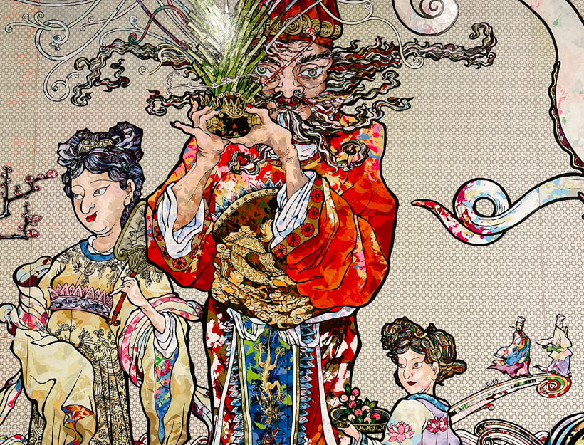 Exhibit Review | Takashi Murakami- Stepping on the Tail of a