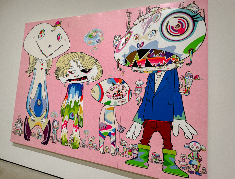 Exhibit Review | Takashi Murakami- Stepping on the Tail of a